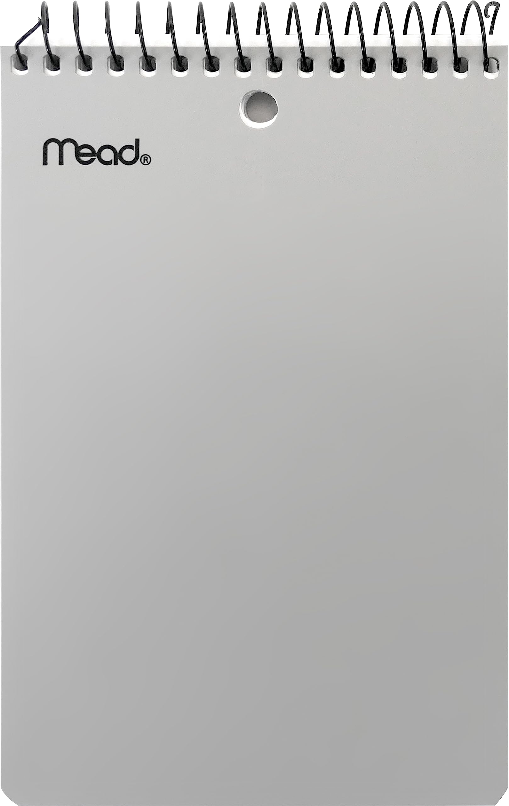 Mead Poly Cover Memo Book, 4 x 6 Inches, College Ruled, 75 Sheets Each, Assorted Colours, Pack of 12 (45630)