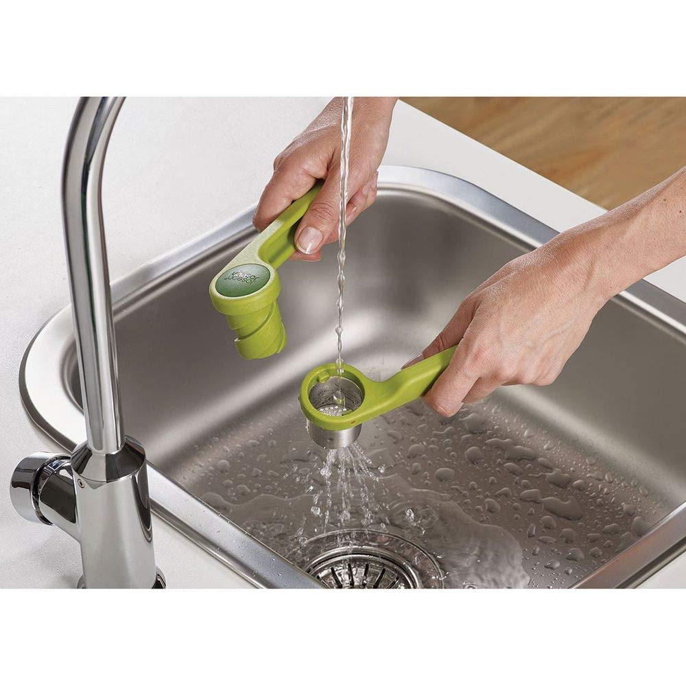 JOSEPH JOSEPH 7020102GR Helix Garlic Press-Green