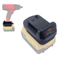 DL18ML Battery Adapter for Milwaukee 18V Cordless Power Multitool,Convert for Dewalt 20V MAX Li-ion Battery DCB200 to for Milwaukee 18V M18 Lithium-Ion Battery Adapter