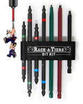 Rack-A-Tiers Rough-in Bit Kit - 7 Piece Electrician's Robertson Driver Bit Set, Double Ended Impact Driver bits, 4 inch and 6 inch (Rough-in Kit) (72711)