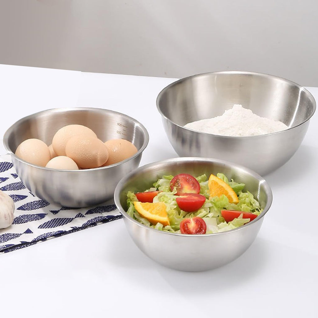 WANBY Stainless Steel Bowls Metal Lightweight Unbreakable Dinner Bowls Set Non-Toxin Dishwasher Safe BPA Free and Healthy (8 Pack 28Oz)