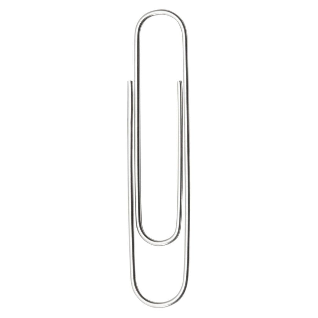 ACCO Paper Clips, Economy, Smooth, Jumbo, 100/Box, 10 Boxes (72580)