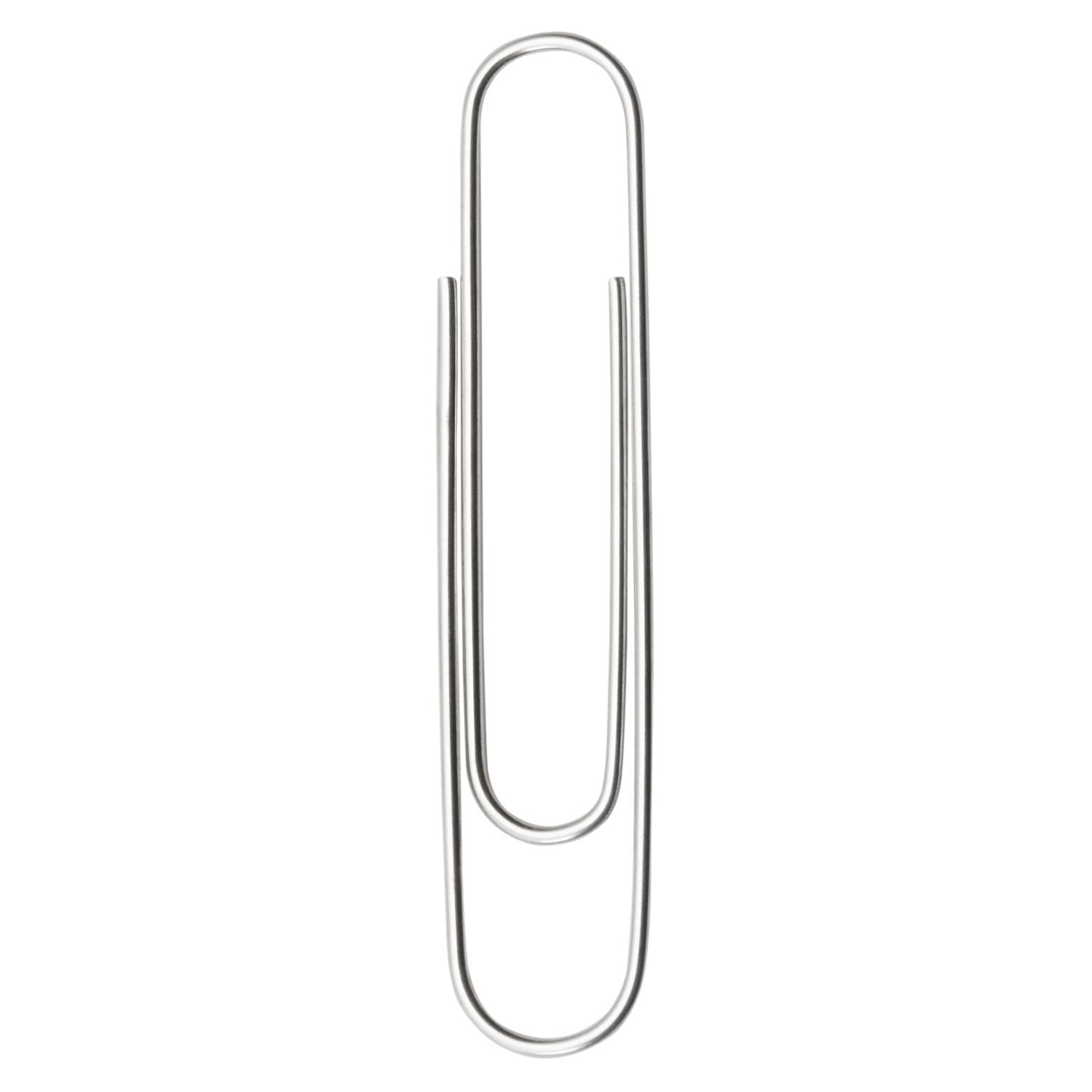 ACCO Paper Clips, Economy, Smooth, Jumbo, 100/Box, 10 Boxes (72580)