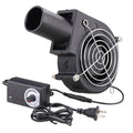 Wathai BBQ Air Mover Blower Fan 12V 97mm x 33mm,Variable Speed Centrifugal Fan with 110V - 240V AC Plug for Camping Quick Charcoal Starter,Outdoor Cooking,Fireplace,Bellows,Wood Stove or Drying Boots