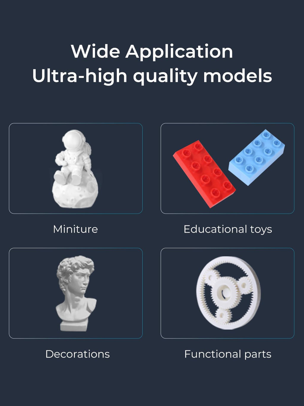 Creality PLA Filament 1.75mm, 3D Printer Filament, 1.0kg (2.2lbs) Spool, No Warp Enhanced Toughness, Dimensional Accuracy ±0.03mm Printing Filament, for 3D Printers (Rainbow)