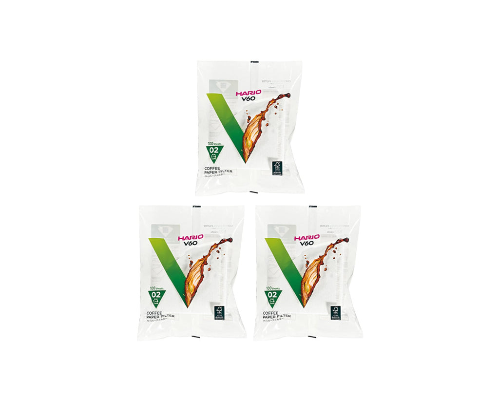 Hario 3x100 Filters for Coffee Machines American White Book, Import from Japan