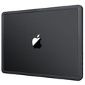 Soonjet CrackGuard for MacBook Pro 14 inch Case M5 M4 M3 M2 M1 Pro/Max 2026 2025-2021 [Anti-Crack Upgrade] [100% Match Official Color] Cover Protective Hard Shell Case Laptop - Space Black Clear