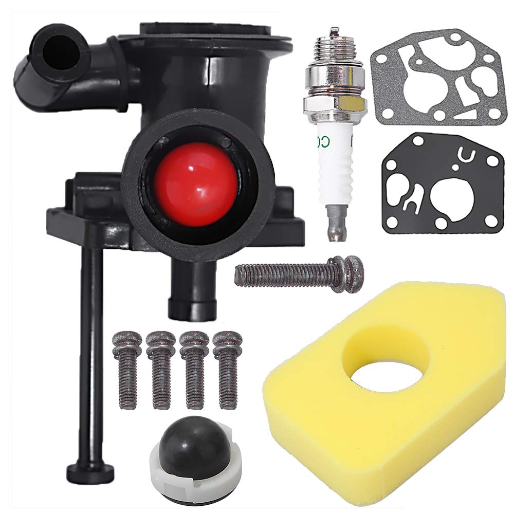 Anxingo 795477 Carburetor for B&S 795469 794147 699660 794161 498811 Carb with 698369 Air Filter Spark Plug