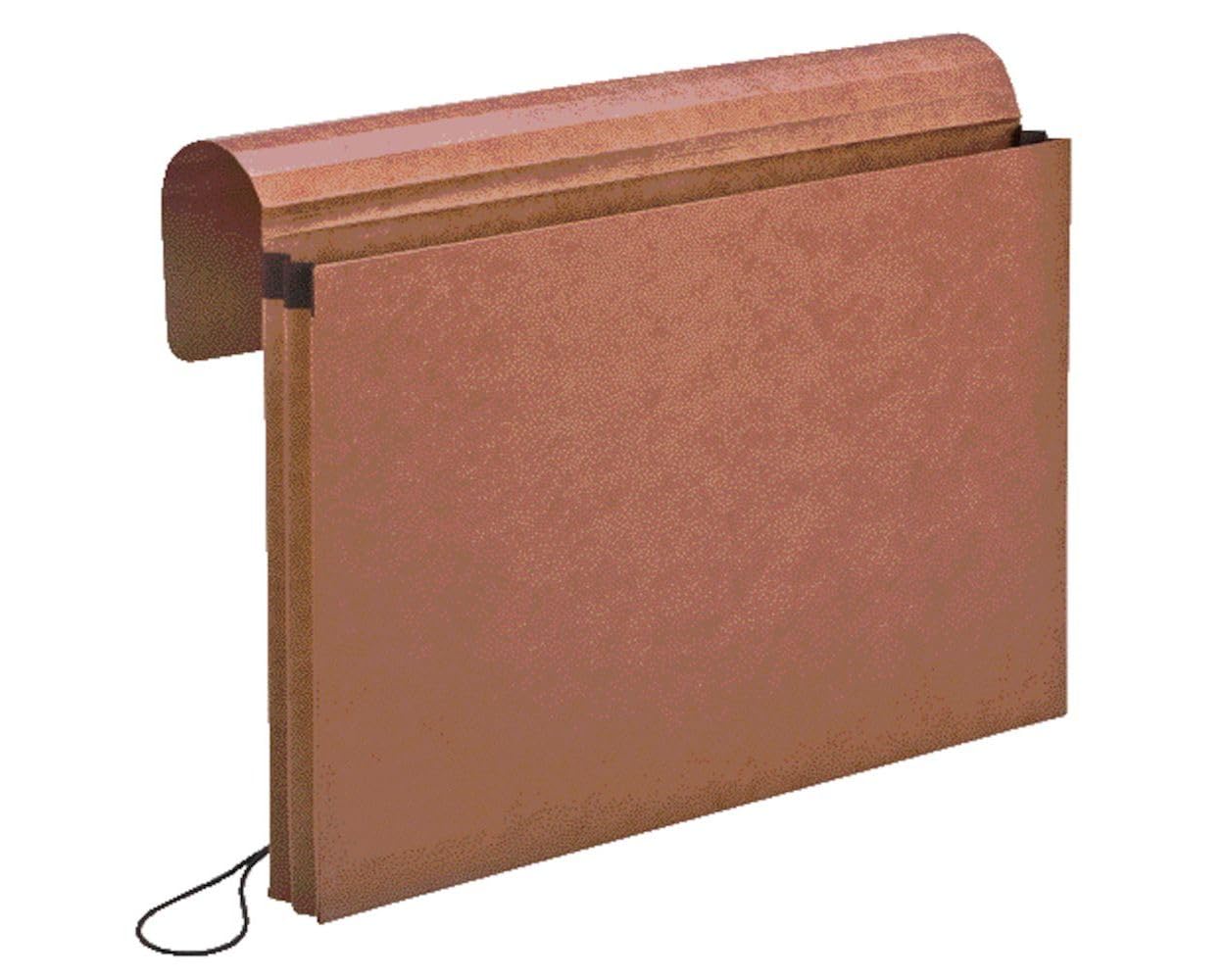 Pendaflex Expanding Wallets, 3.5" Expansion, Legal Size, Durable Fiber Gussets, Extra Strength, Reinforced for Heavy-Duty Filing, Secure Elastic Closure, 5/Pack