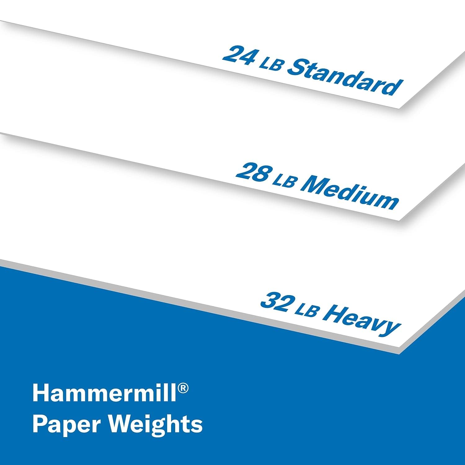 Hammermill Printer Paper, Laser Print Copy Paper, 32lb, 8.5 x 11, Letter, 98 Bright - 1 Pack / 500 Sheets (104646R)