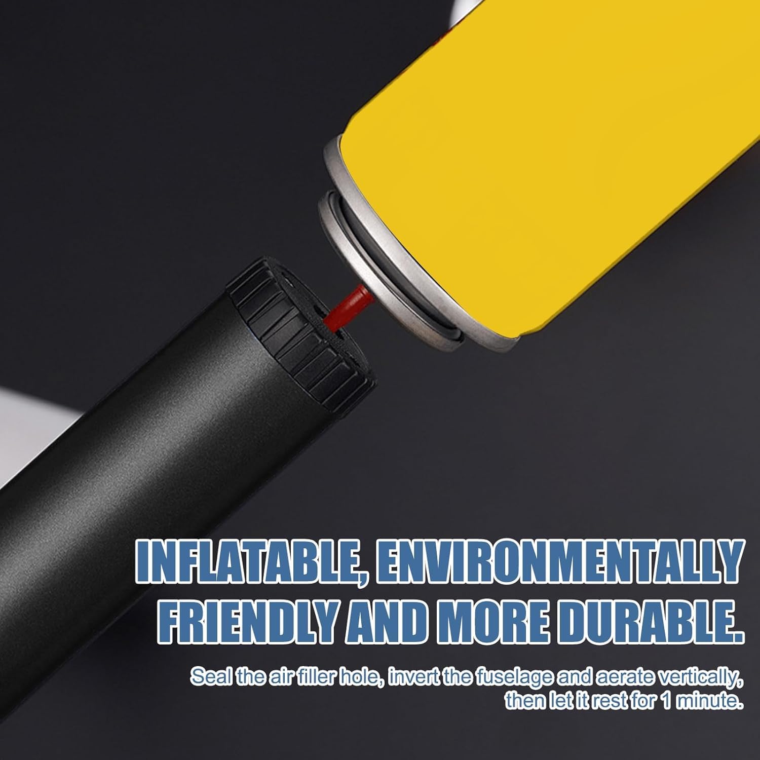 Arkinsand Flame Lighter Camping Outdoor Windproof Straight Flame Light Saber Torch Lightsaber (Black)