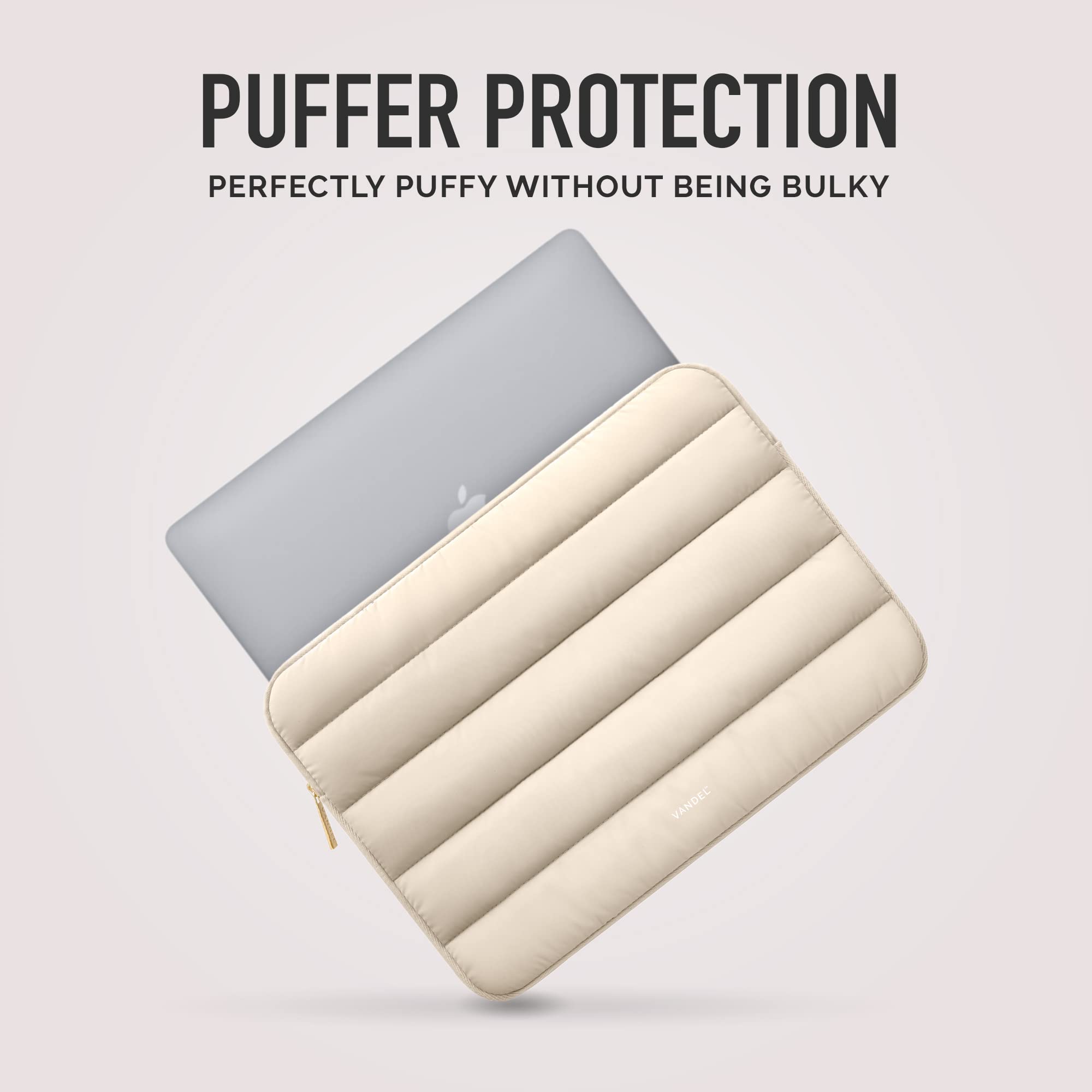 Vandel - The Original Puffy Laptop Sleeve 15-16 Inch Sleeve for Women and Men MacBook Pro 16 Inch Case, Cute Computer Sleeve 15.6 Inch HP Carrying Case Laptop Bag/Asus/Dell/HP Laptop Case 15.6 Cover
