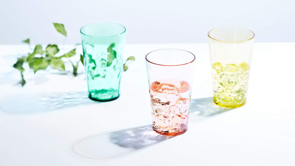 SCANDINOVIA - 19 oz Unbreakable Premium Drinking Glasses - Set of 6 - Tritan Plastic Tumbler Cups - Perfect for Gifts - BPA Free - Dishwasher Safe - Stackable