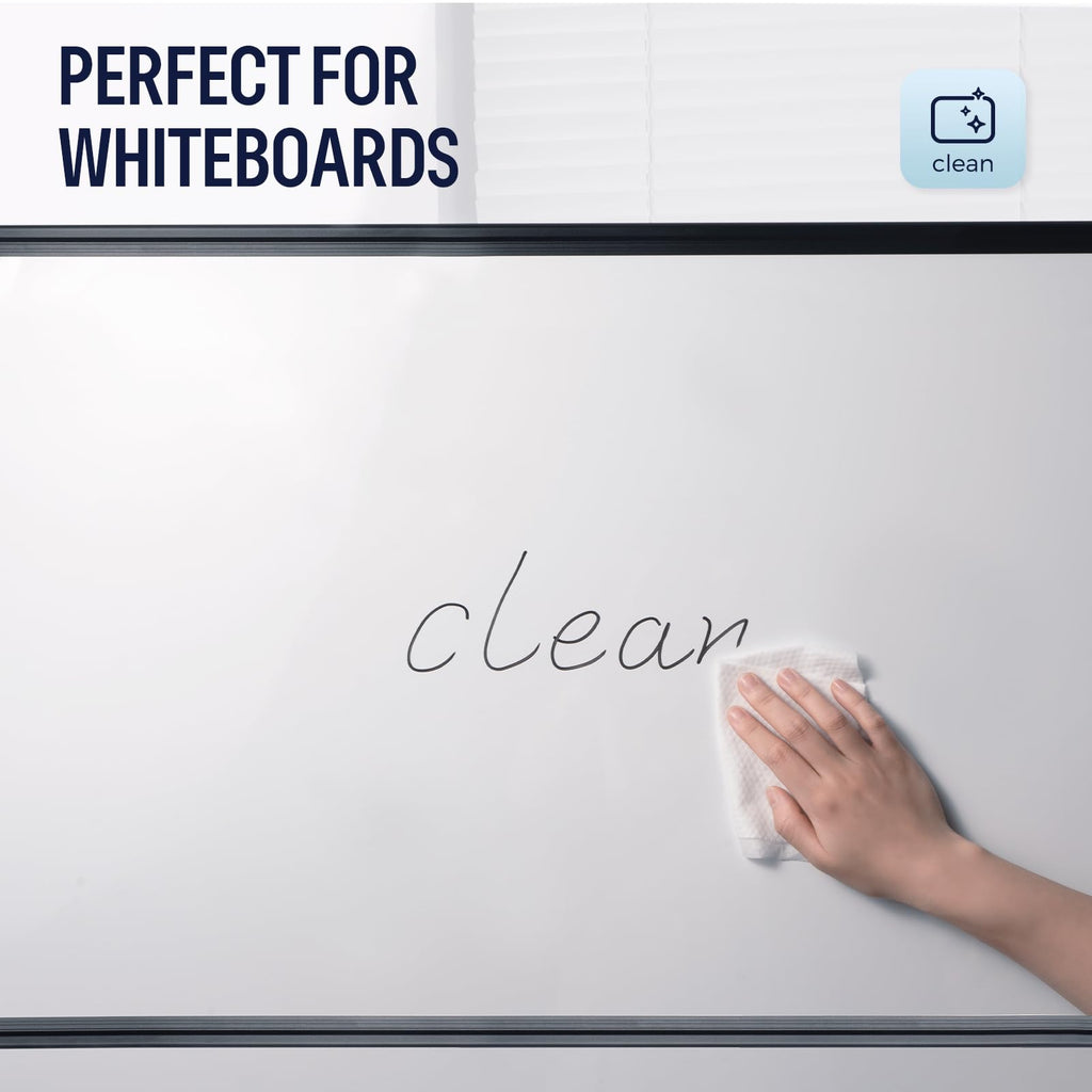 loukin Dry Erase Wipes, Whiteboard Cleaning Non-Toxic Cleaning Wipe for Whiteboard, 3 PCS, 50 Wipes Per Pack