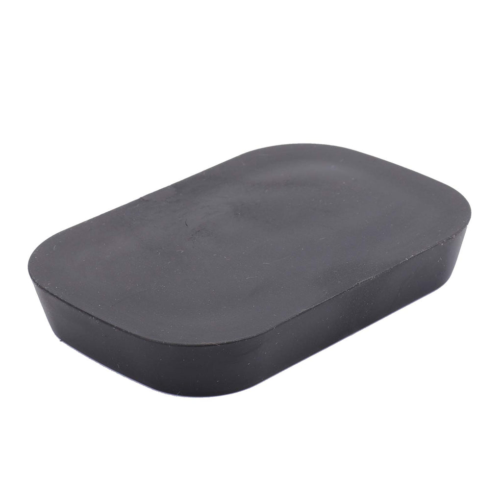 Yopay 8 Pack Bed Stopper Furniture Caster Cups, Rubber Furniture Wheel Stopper Fits to Most Wheels of Sofas, Beds, Chairs, Carpet or Durable Hard Floors, Black, Rectangular, 3'' X 2''