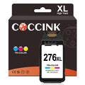 COCCINK 276XL Colour Ink Cartridges for Canon PIXMA TS3720 TS3500 TS3522 TS3520 TS3722 TS3725 TS3729 TR4725 TR4700 TR4720 TR4722 Printer Inkjet for Canon cl-276 276 XL Color Ink Cartridge (1 Color)