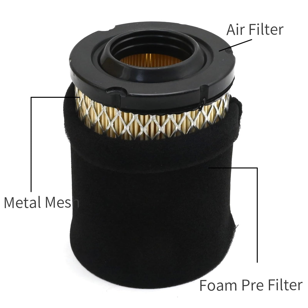 Saihisday Air Filter Tune Up Kit Replacement for Cub Cdet Troy-Bilt MTD 382cc 439cc 7T84HW 7T84JU 7T84JH 7T90HW 7T90HU 7T90JU Replaces 937-05129 737-05129 937-05129A