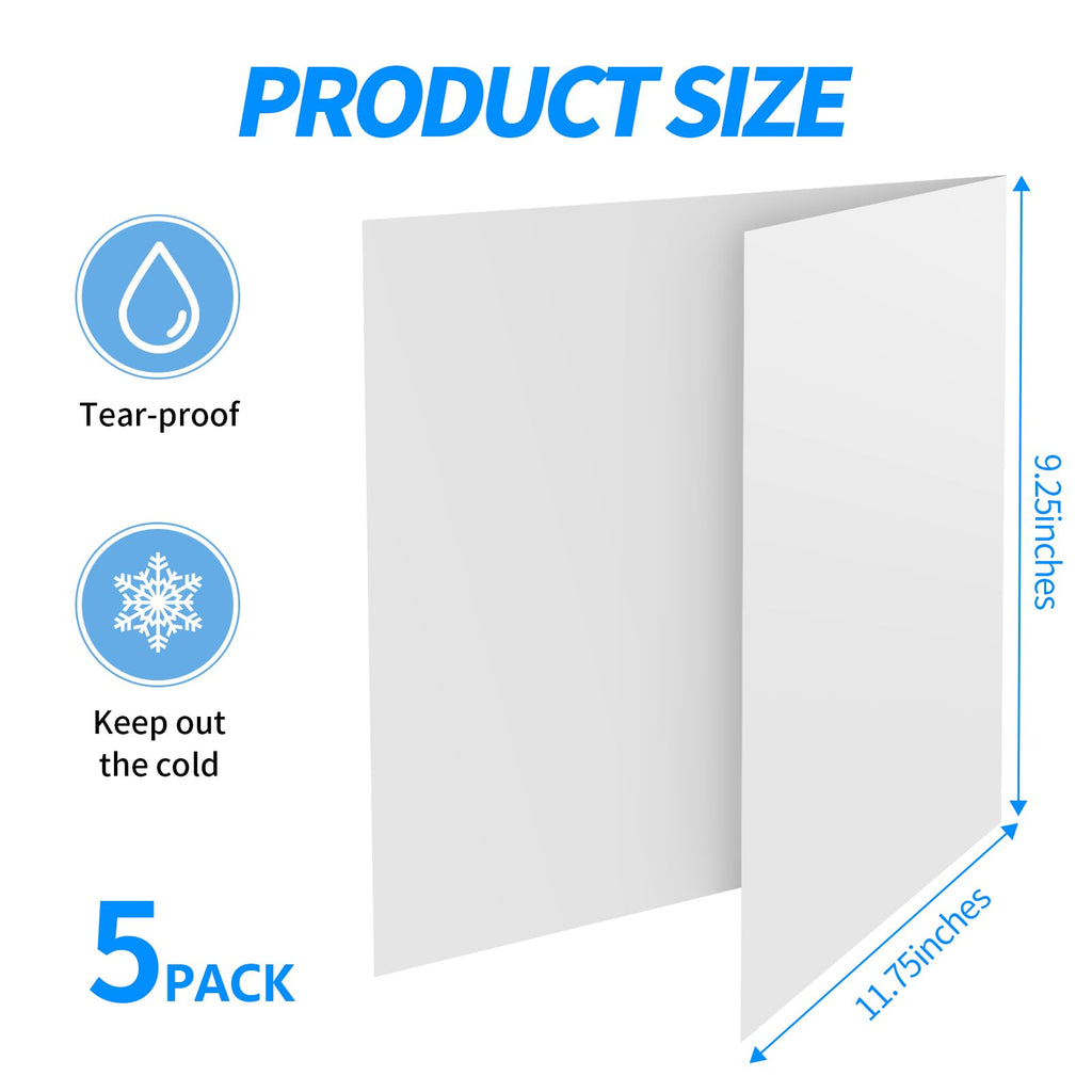 Laminator Carrier Sleeve Lamination Carrier Thermal Laminating Carriers Sheets Thermal Carrier Sheet for Laminator with All Brand Laminating Pouch (5, Letter Size)