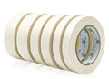 BOMEI PACK Masking Tape, 18mm, 24mm and 36mm x 55m, 6 Rolls for General Painting