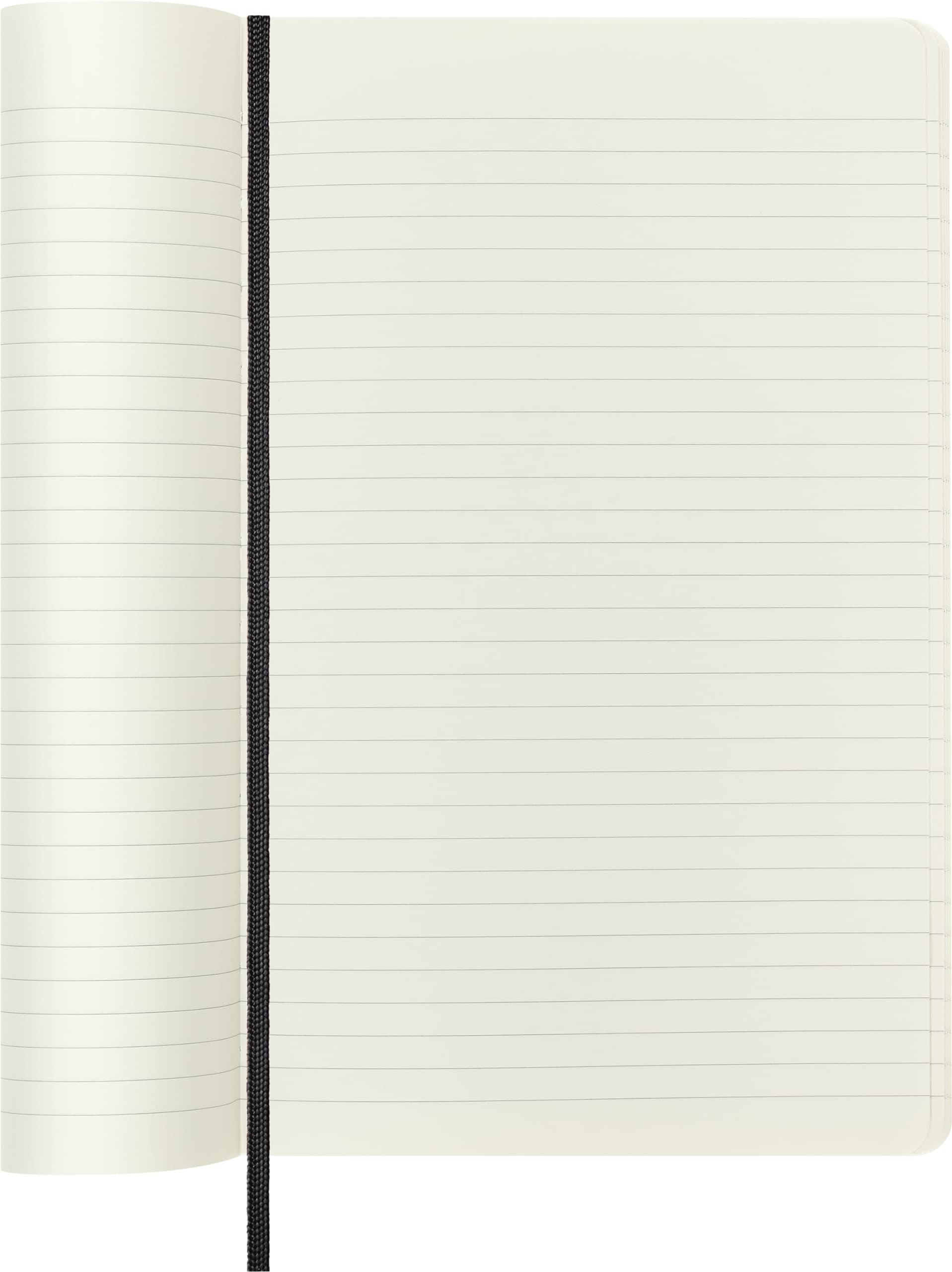 Moleskine Classic Notebook, Soft Cover, Large (5" x 8.25") Ruled/Lined, Black, 240 Pages