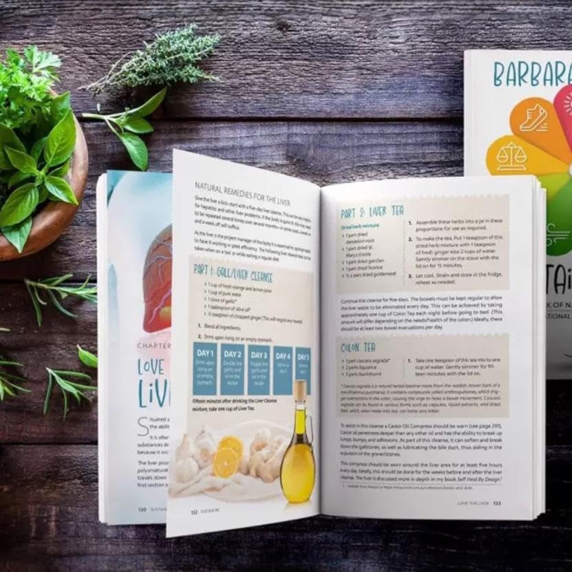 Sustain Me by Barbara O’Neill, The Comprehensive Guide to Natural Remedies, Herbal Medicine, and Holistic Healing (1Pcs)