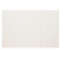 AMKIOKIO 24x36 Inch Linen Cork Board - Stylish Home Decor, Versatile Pinning Surface, Includes Hanging Kit, White-Framed