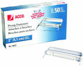 ACCO Premium Prong Fastener Sets for 2-Hole Punch, 2-Inch Capacity, 2-3/4 inch Center-to-Center, Box of 50 (5050570022)
