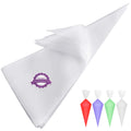 YOTIPP Extra Thick 100 Pack 18 Inch Disposable Piping Bag Pastry Icing Bag Cake Decorating Bags Large Size
