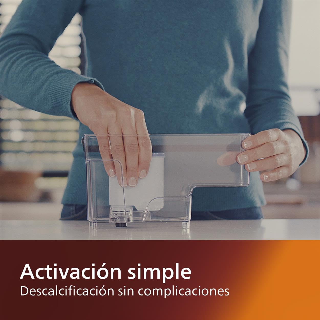 Philips AquaClean Original Calc and Water Filter, No Descaling up to 5,000 cups, Reduces Formation of Limescale, 1 AquaClean Filter, (CA6903/10)