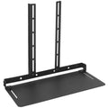 VIVO 13 inch Over Under VESA Monitor Shelf Mount, Holds Media Devices, Speakers, Routers, and More, Fits VESA 75mm, 100mm, 200mm, Black, MOUNT-SF01M