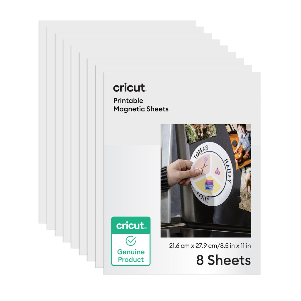 Cricut® Printable Magnet Sheets - 8.5 in x 11 in (8 Count)