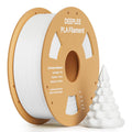 DEEPLEE PLA 1.75mm 3D Printer Filament, Dimensional Accuracy +/- 0.02mm, Neatly Wound, No Clogging, Vacuum Package, Fits for Most FDM 3D Printers, Cardboard Spool 1kg White