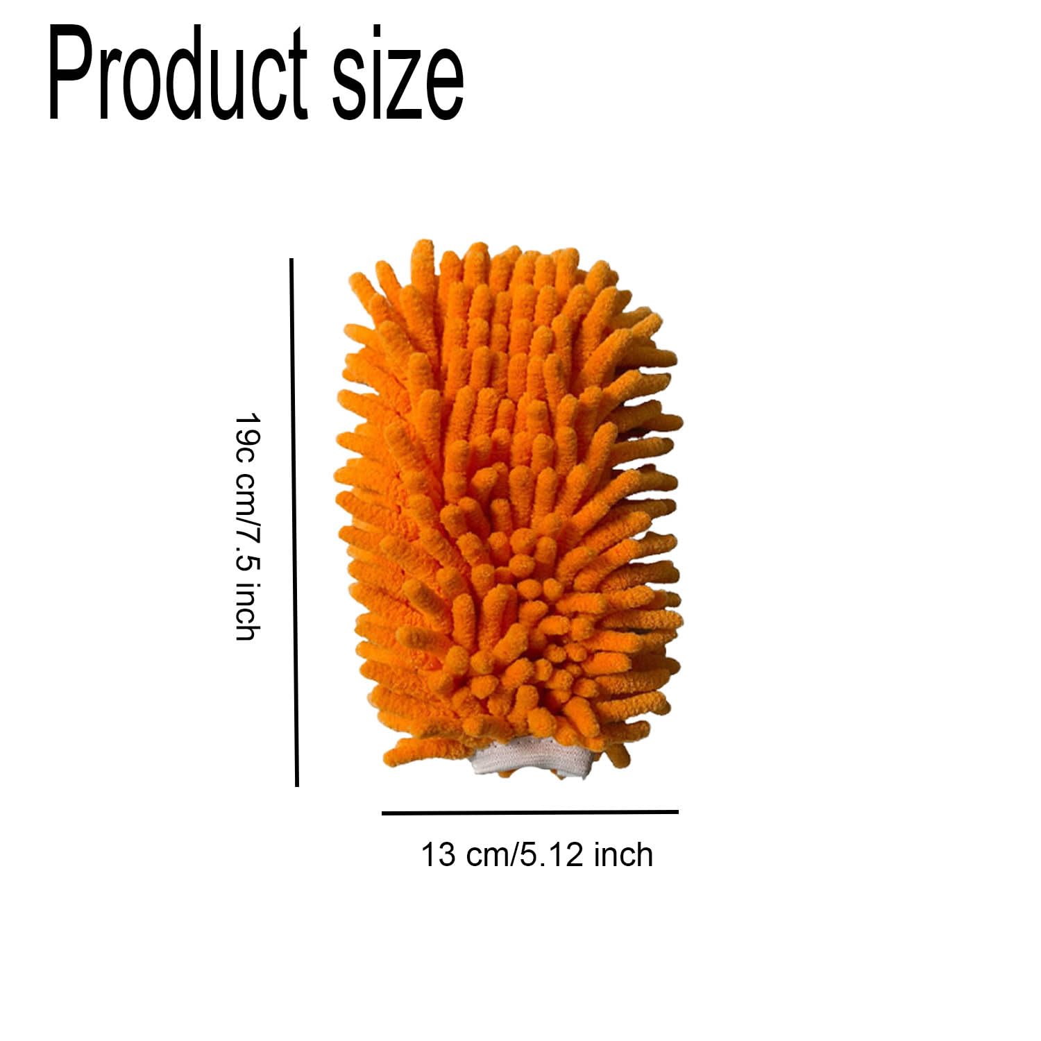 WADY 6 Pack Microfiber Duster Refills for Hand Duster - 360° Reusable Heavy Duty Dusting Pads for Ceiling Fans, Furniture & Household Cleaning (Handle Not Included)