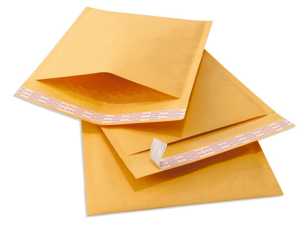 Sales4Less #5 Kraft Bubble Mailers 10.5X16 Inches Shipping Padded Envelopes Self Seal Waterproof Cushioned Mailer 10 Pack