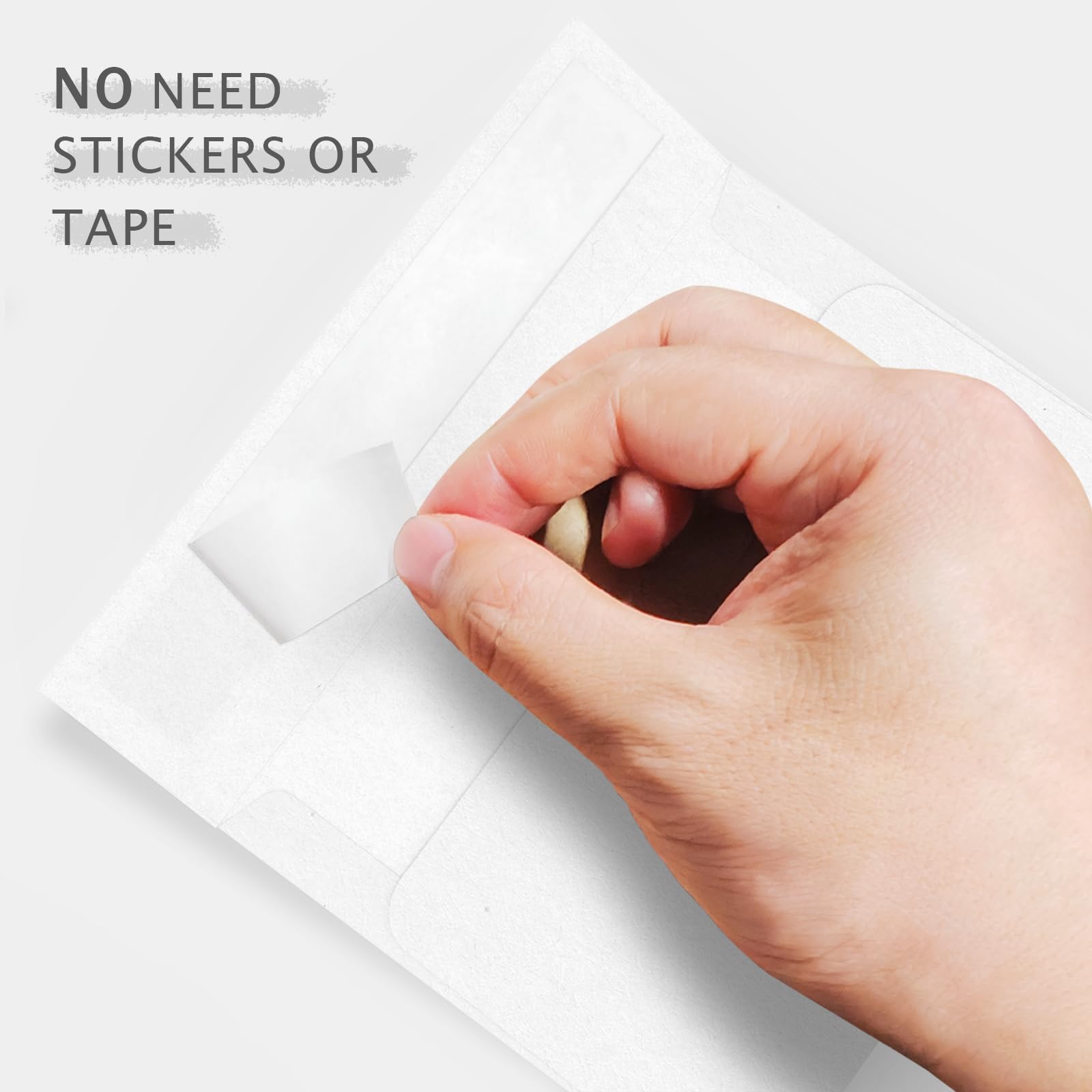 A2 White Envelopes Self Seal 100 Pack, Goefun 4.375 x 5.75 Printable Invitation Envelopes for 4.25 x 5.5 Cards, Photos, Weddings, Graduation, Baby Shower, 120 GSM