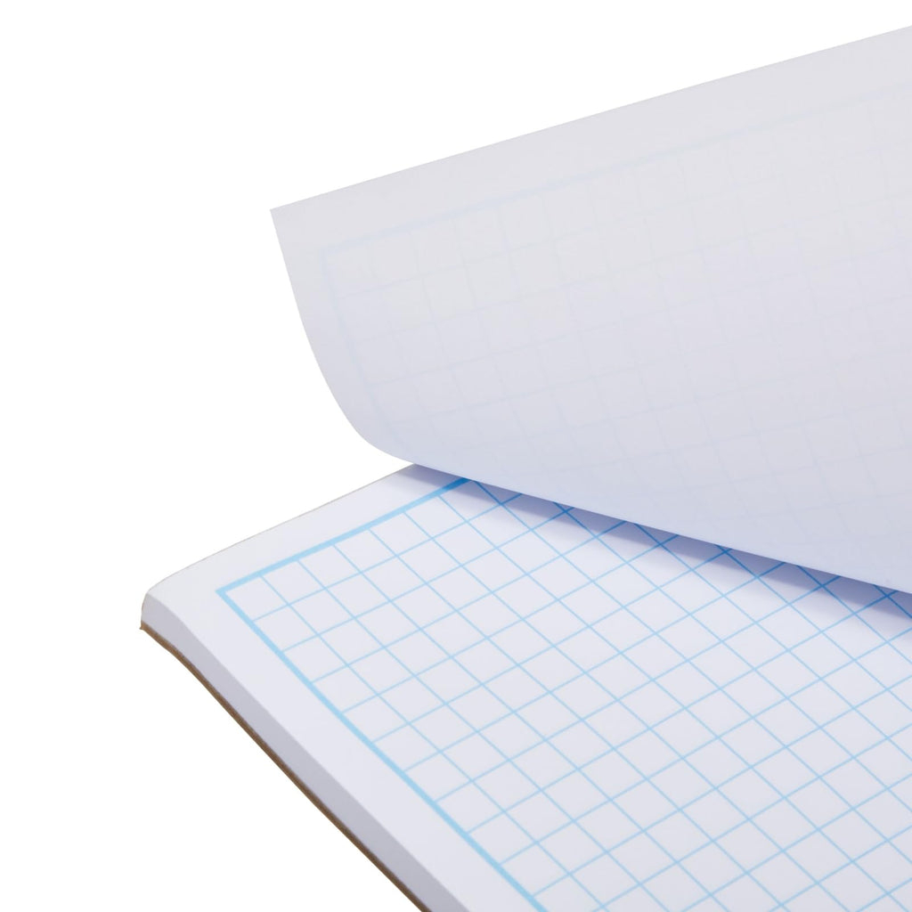 2 Pack Engineering Graph Paper Pads, 11x17 Quadrille Grid Paper for Drafting, Engineering, Blueprint Drawing, Architect Designers (4 Squares Per Inch, 50 Sheets Each Pad)
