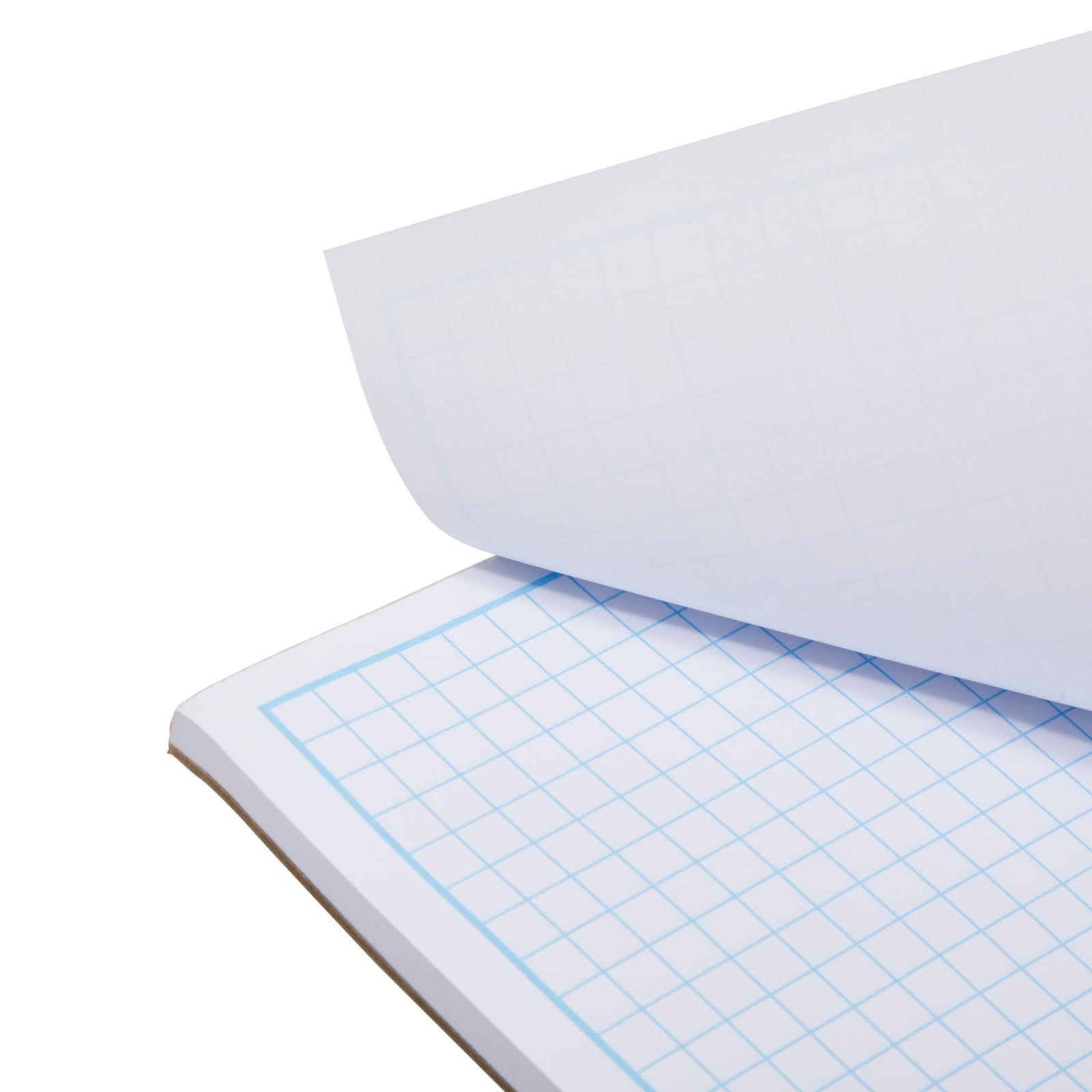 2 Pack Engineering Graph Paper Pads, 11x17 Quadrille Grid Paper for Drafting, Engineering, Blueprint Drawing, Architect Designers (4 Squares Per Inch, 50 Sheets Each Pad)
