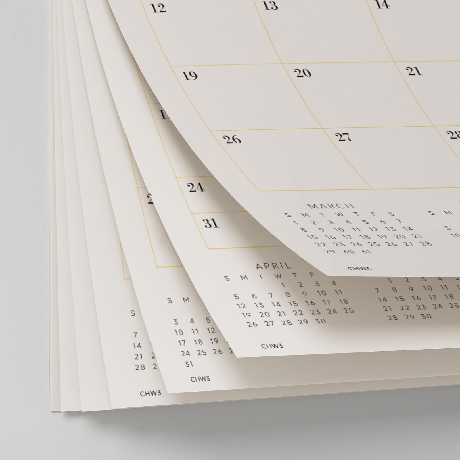 Jotsome Magnetic Calendar for Refrigerator 2026-2027, Monthly Fridge Calendar From April 2026 to June 2027 13x11 inch, Easy Organizing