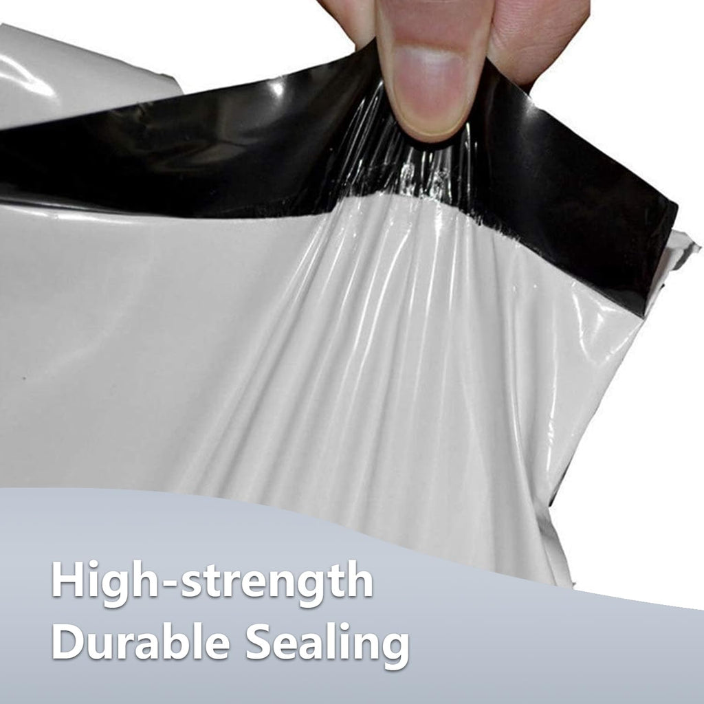 Poly Mailers14.5 x19 100 Pcs, Thickened Mailers, Envelopes Shipping Bags Self Sealing, Waterproof and Tear Proof Mailing Bags for Shipping, Packaging Bags White