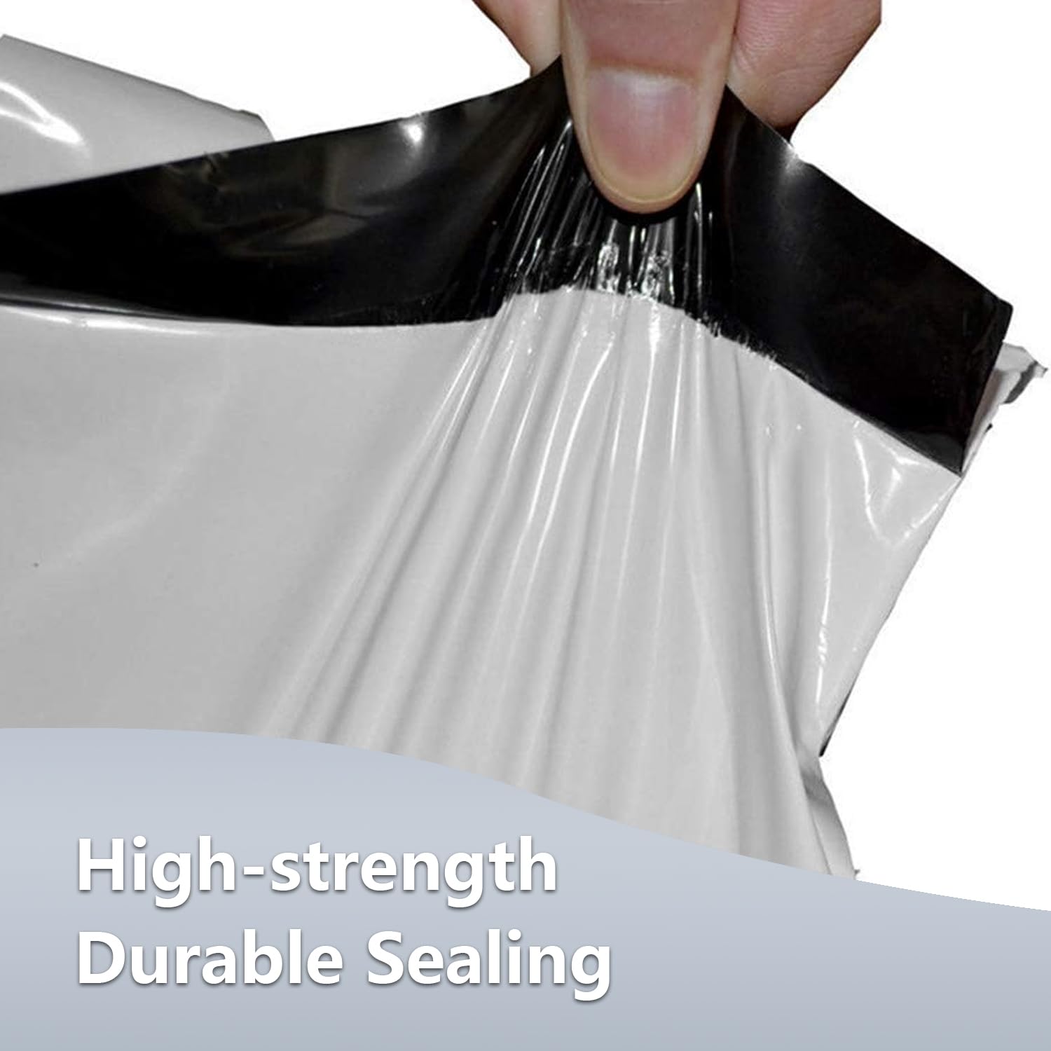 Poly Mailers14.5 x19 100 Pcs, Thickened Mailers, Envelopes Shipping Bags Self Sealing, Waterproof and Tear Proof Mailing Bags for Shipping, Packaging Bags White