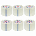 PERFECTAPE Packing Tape, 3" Wdith, Length 100 Meters, Clear, for Moving Packaging Shipping Office Storage, Transparent Tape Refills for Dispenser (6)