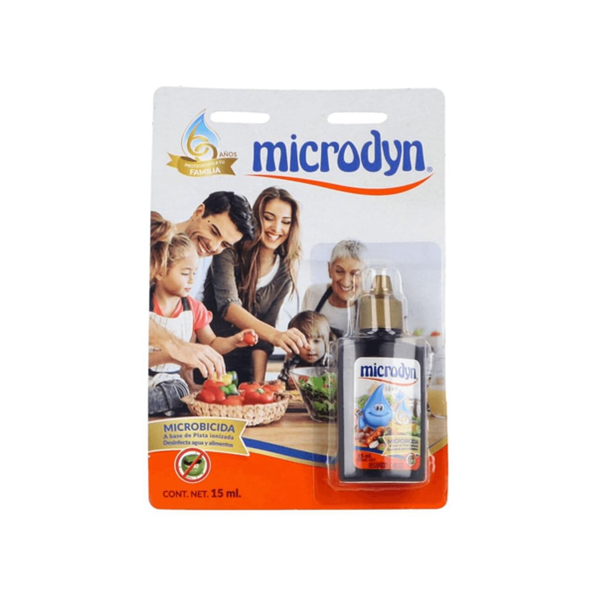 Microdyn 15 Ml (0.5 Fl Oz) para Lavar frutas y verduras