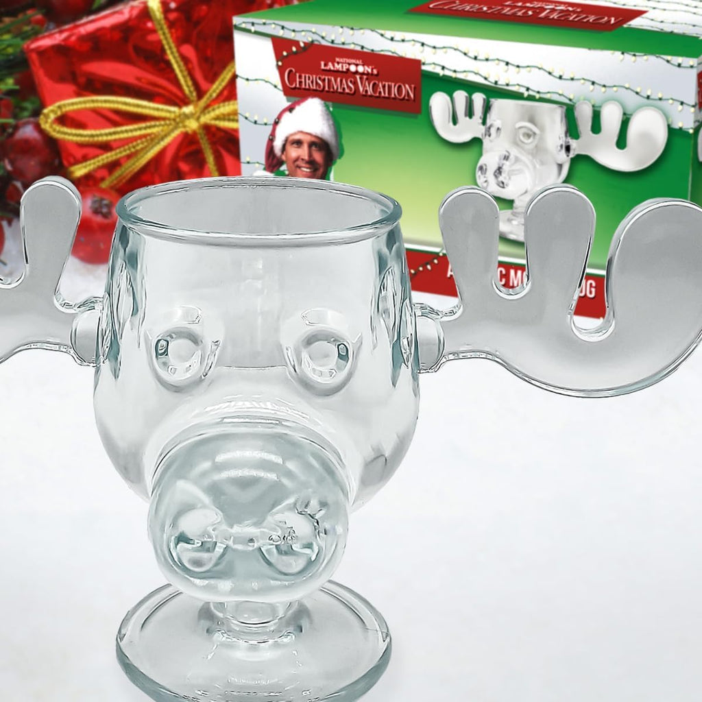 Spoontiques - National Lampoon’s Christmas Vacation Acrylic Moose Cup - Griswold Moose Mug - 4.5” - 6 Ounce