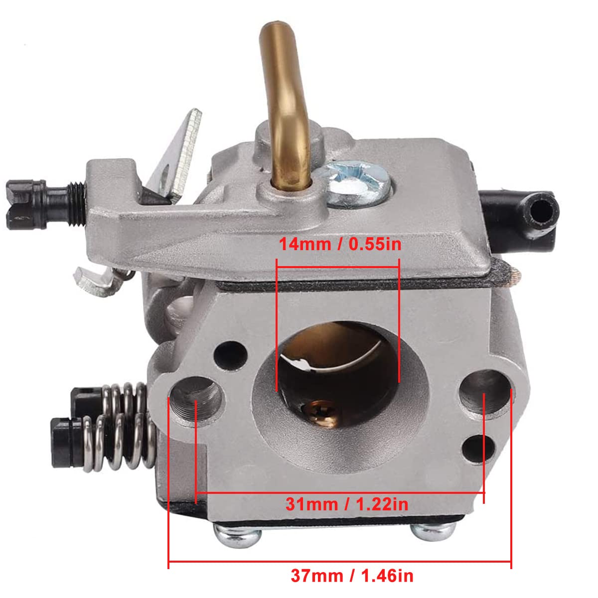 ZAMDOE Carburetor for STIHL 024 026 024AV 024S MS240 MS260 PRO Chainsaw,Replaces WT-194, WT-194-1, 1121 120 0611, with Air Filter Spark Plug Buffer Fuel Line Tune Up Kit