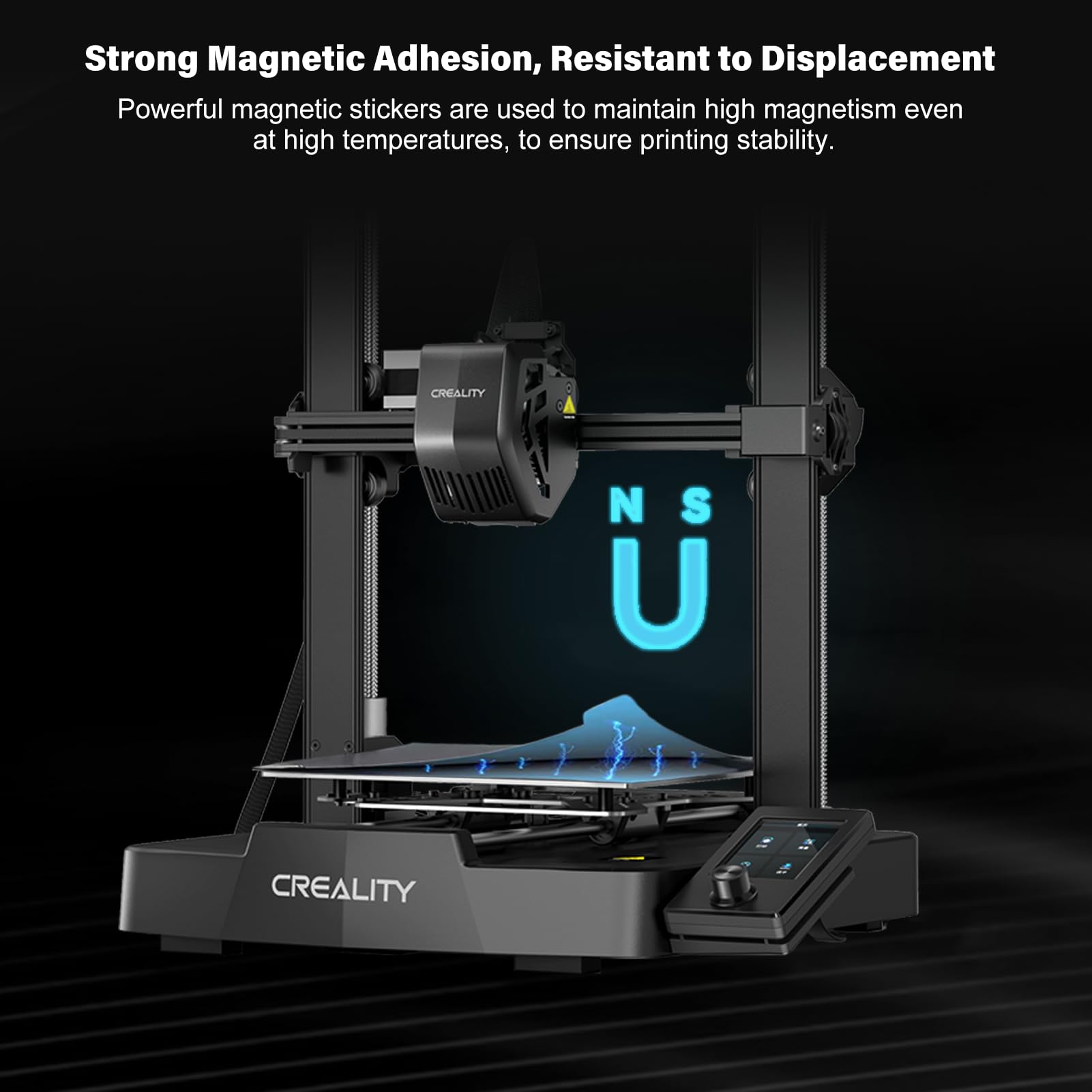 Creality Ender 3 V3 SE Dual-Sided Printing Platform Board Kit (Glossy PET+Coated PEI) Build Plate 235x235mm for Ender-3 Ender 3 S1 Pro/Ender 5 S1 Ender 3 Neo/Ender 3 V2 Neo/Ender 3 V3 KE/CR-10 SE/K1