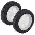 CheeMuii 7 Inch Lawn Mower Wheels 2 Pcs 7" Universal Wheels Replace for Oregon 72-106 Compatible with Craftsman/AYP/MTD Push Lawnmower, BBQ Grill, Hand Truck, etc