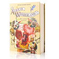 EIOUMAX Real Paper Diversion Book Safe With Key - Anti-Theft Secret Box for Money Hiding and Collection - Alice in Wonder