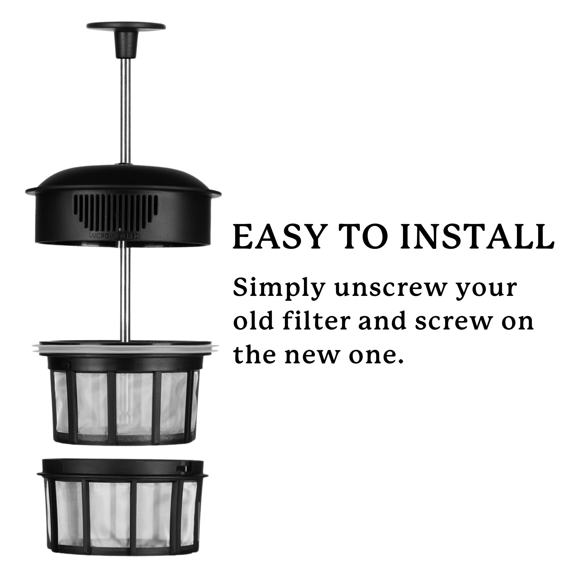 ESPRO Replacement Coffee Micro-Filter for ESPRO P3/P5/P7, 32 Ounces French Press