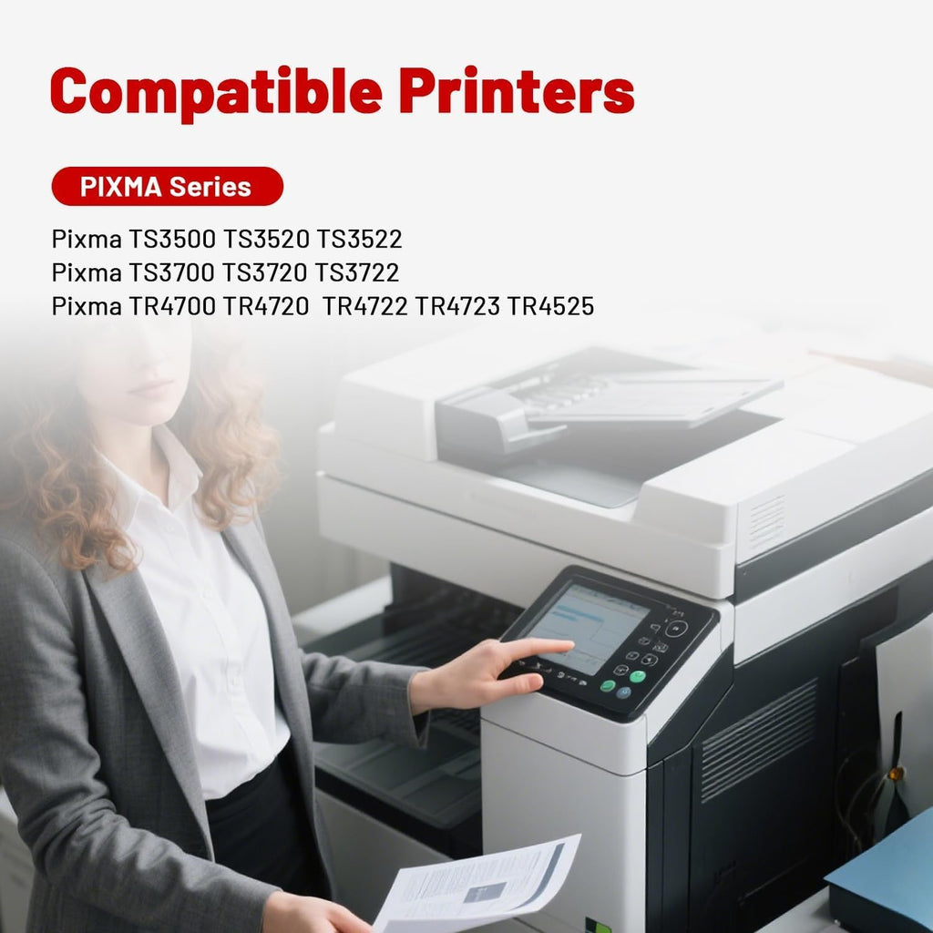275XL 276XL Ink Cartridges Compatible for Canon 275 XL 276 XL Ink Cartridges PG-275XL CL-276XL for PIXMA TS3720 TS3522 TS3520 TS3500 PIXMA TR4720 TR4722 TR4700 Printer (1Black 1Color)