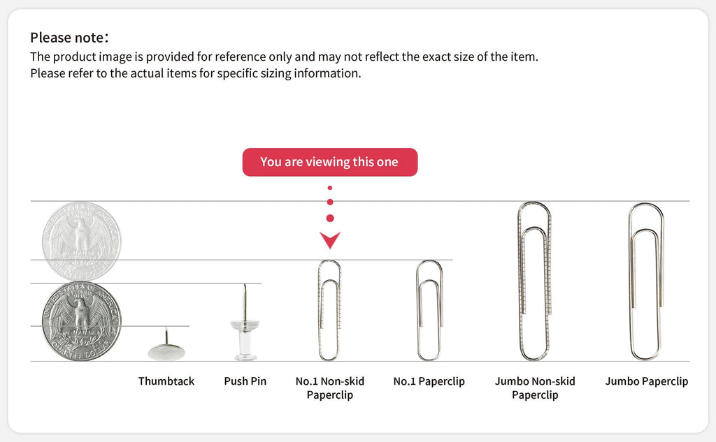 PAPERPAL #1 Nonskid Paper Clips, 2000 Medium Paper Clips (20 Boxes of 100 Each), Bulk Paperclips for Office School & Personal Use, Daily DIY, 1-2/7" Silver Heavy Duty Non-Skid Paper Clip Standard Size
